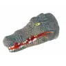Crocodile Animal Hand Puppet Gray