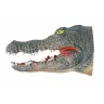 Crocodile Animal Hand Puppet Gray
