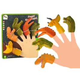 Finger Puppets Dinosaurs Animals 5 pcs.