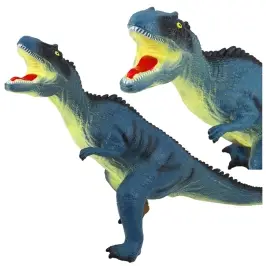 Large Figurine Dinosaur Tyrannosaurus Sound Blue