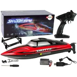 Радиоуправляемая моторная лодка Red Радиоуправляемая моторная лодка Red