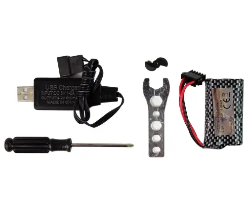 R/C Remote Controlled Motorboat 2.4G Red 20-25 KM/H