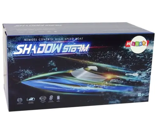 R/C Remote Controlled Motorboat 2.4G Red 20-25 KM/H
