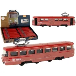 Train Friction Drive Sounds Metal Red