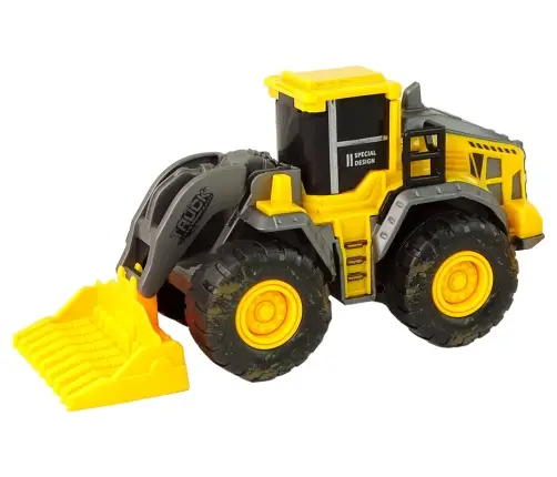 Set of Construction Vehicles 3 Yellow Models Set of Construction Vehicles 3 Yellow Models