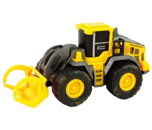 Set of Construction Vehicles 3 Yellow Models Set of Construction Vehicles 3 Yellow Models