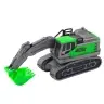 Construction Vehicle Excavator Green Friction Drive