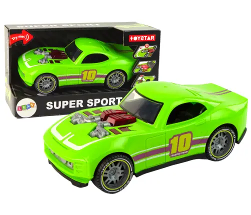 Car 1:14 Car Green Sports Sound Lights Vehicle Car 1:14 Car Green Sports Sound Lights Vehicle
