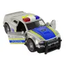 Car Police 1:14 Lights Sounds Silver