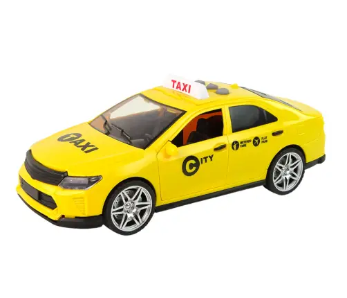 Car Taxi Vehicle 1:14 Lights Sounds Yellow Car Taxi Vehicle 1:14 Lights Sounds Yellow