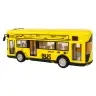 Yellow City Bus With Friction Drive 1:18