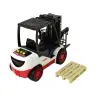 Forklift Truck Moving Fork Pallet.
