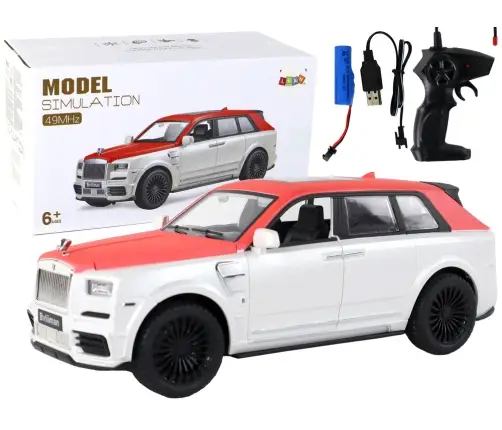 Радиоуправляемая машина на пульте White and Red