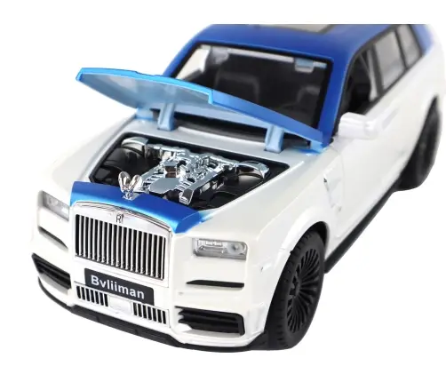 Radiovadāmā mašīna ar pultiBvliiman White and Blue