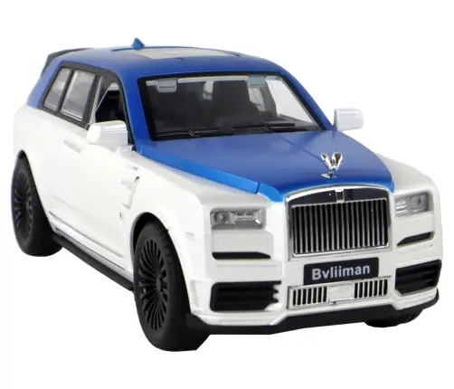 Radiovadāmā mašīna ar pultiBvliiman White and Blue