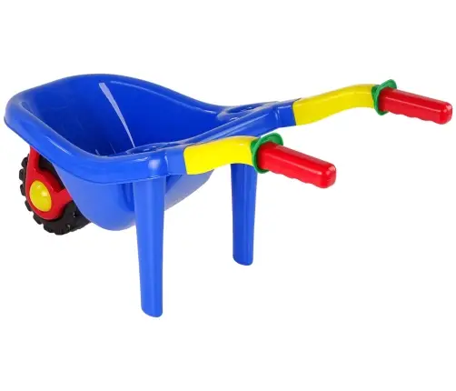 Large Coloured Garden Wheelbarrow Blue