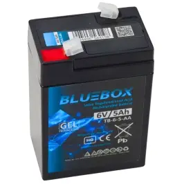 BLUEBOX VRLA AGM 6V 5Ah Gel Battery for Car Batteries