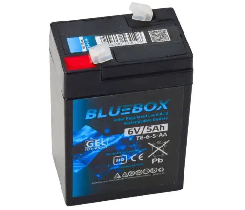BLUEBOX VRLA AGM 6V 5Ah Gel Battery for Car Batteries