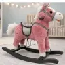Rocking Horse 74 cm Pink Tones