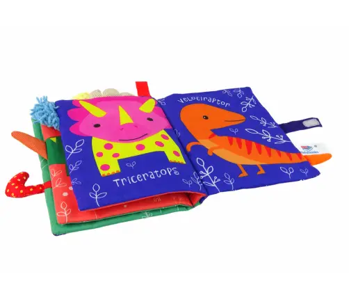 Soft Book Colorful Dinosaurs