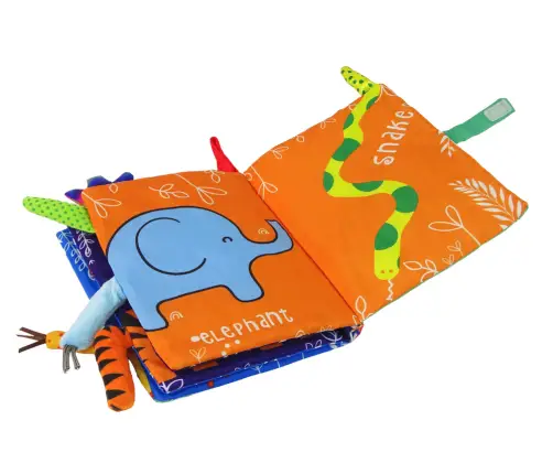 Colorful Jungle Animals Book Colorful Jungle Animals Book