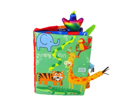 Colorful Jungle Animals Book Colorful Jungle Animals Book