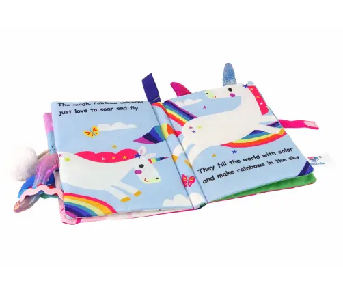 Soft Book Colorful Unicorn Soft Book Colorful Unicorn