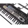 Keyboard with Microphone Musical Instrument Black