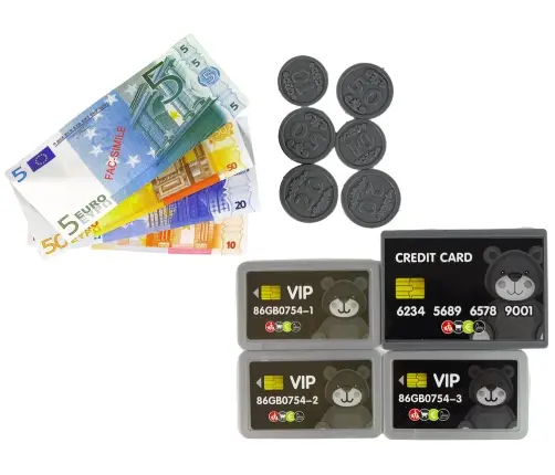 Plastic cash register for children