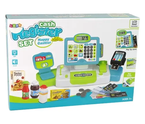 Plastic cash register for children