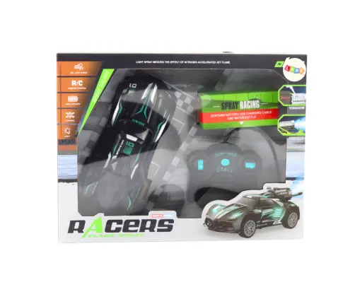 Radiovadāmā mašīna ar pulti Police Car Black