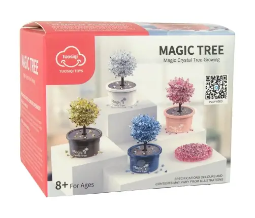 Magic Tree Growing Crystals Pink Experiences Magic Tree Growing Crystals Pink Experiences