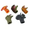 Finger Puppets Dinosaurs Colorful 5 Pieces