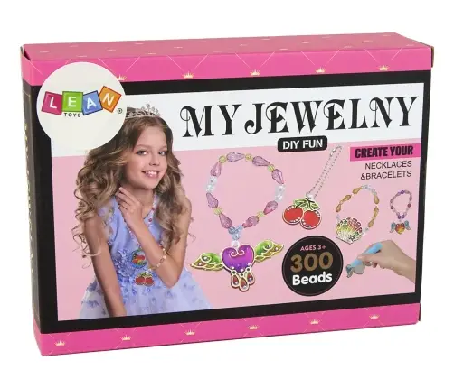 DIY Jewellery Making Set Beads Pens DIY Jewellery Making Set Beads Pens