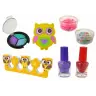 Owl nail art makeup set Owl nail art makeup set