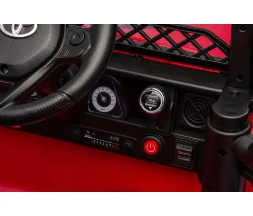 Divvietīgs bērnu elektromobilis Toyota FJ Red 4x4