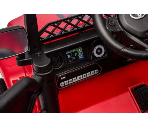 Divvietīgs bērnu elektromobilis Toyota FJ Red 4x4