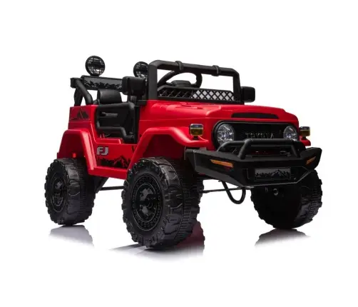 Divvietīgs bērnu elektromobilis Toyota FJ Red 4x4