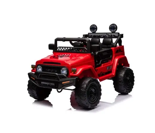 Divvietīgs bērnu elektromobilis Toyota FJ Red 4x4