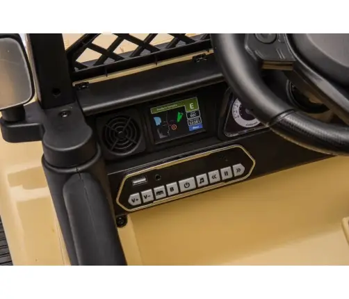 Divvietīgs bērnu elektromobilis Toyota FJ Khaki 4x4