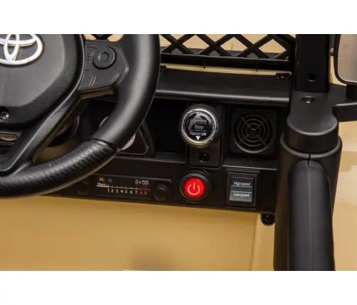Divvietīgs bērnu elektromobilis Toyota FJ Khaki 4x4