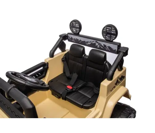 Divvietīgs bērnu elektromobilis Toyota FJ Khaki 4x4