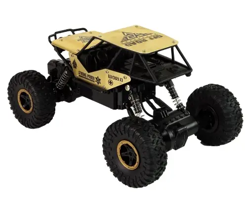 Tālvadības mašīna High Wheels Black Gold