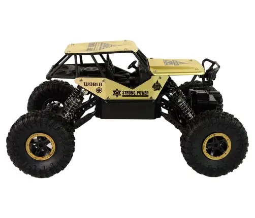 Tālvadības mašīna High Wheels Black Gold