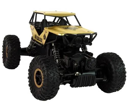 Tālvadības mašīna High Wheels Black Gold