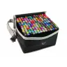 Double-sided marker set in a bag of 168 pieces