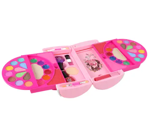 Makeup Set in Case Accessories Pink Makeup Set in Case Accessories Pink