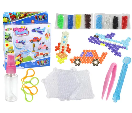 Water Beads Set DIY Magic Beads 8 Colors Means of Transportation