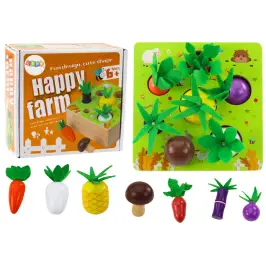 Wooden Carrots Memory Game