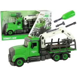 Green Timber Truck